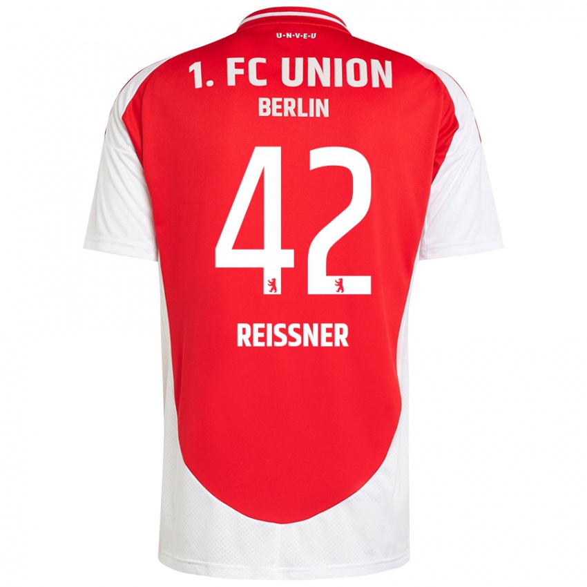 Kinder Naika Reissner #42 Rot Weiß Heimtrikot Trikot 2024/25 T-Shirt Belgien