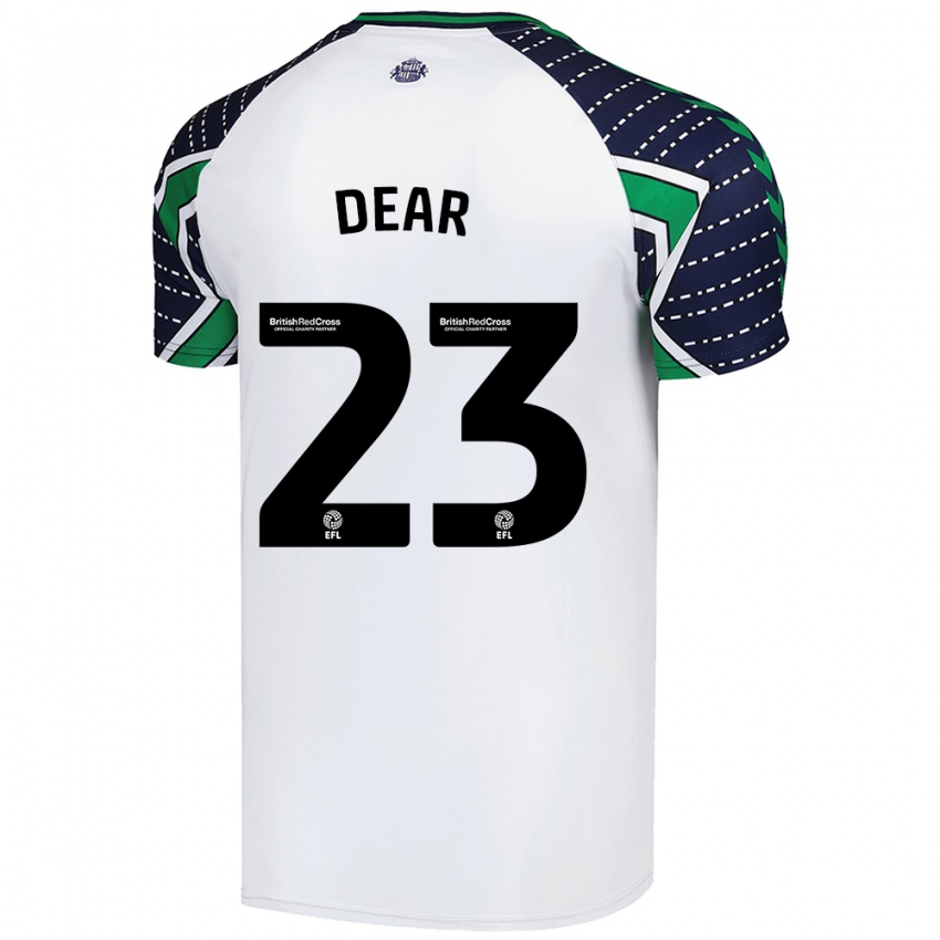 Kinder Jenna Dear #23 Weiß Auswärtstrikot Trikot 2024/25 T-Shirt Belgien