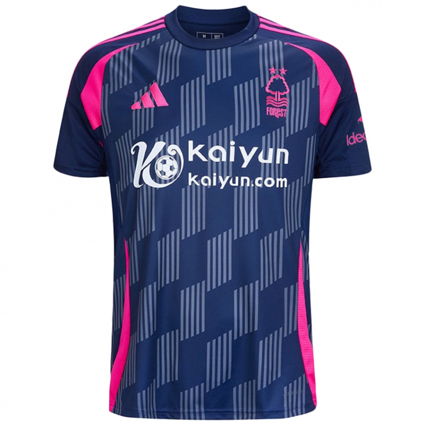 Kinderen Callum Hudson-Odoi #14 Koningsblauw Roze Uitshirt Uittenue 2024/25 T-Shirt België