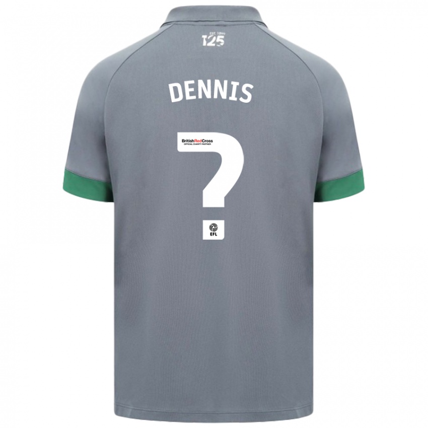 Kinderen Jake Dennis #0 Donkergrijs Uitshirt Uittenue 2024/25 T-Shirt België