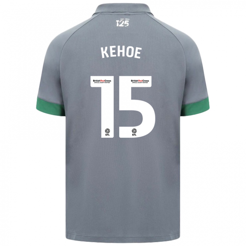 Kinderen Molly Kehoe #15 Donkergrijs Uitshirt Uittenue 2024/25 T-Shirt België