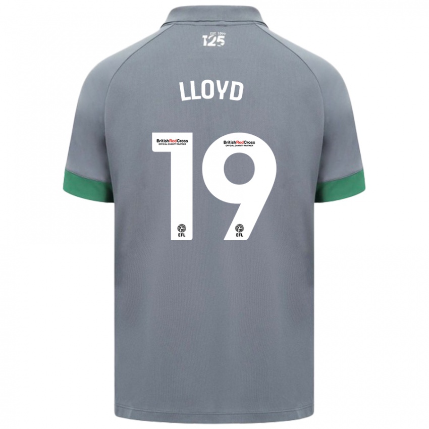 Kinderen Madison Lloyd #19 Donkergrijs Uitshirt Uittenue 2024/25 T-Shirt België