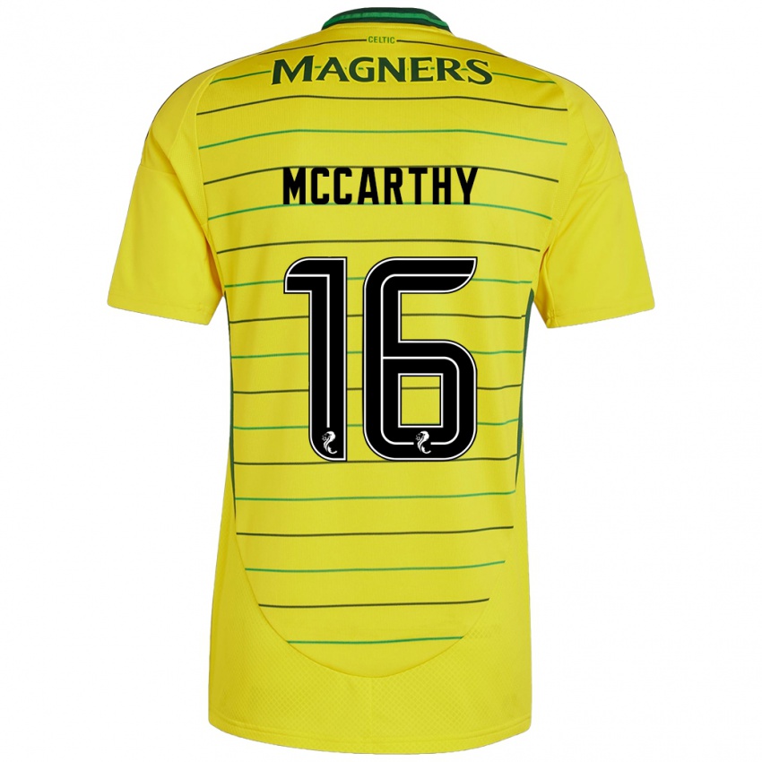 Kinderen James Mccarthy #16 Geel Uitshirt Uittenue 2024/25 T-Shirt België