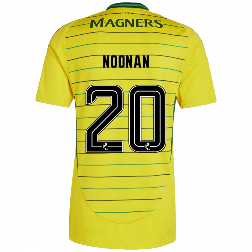 Kinderen Saoirse Noonan #20 Geel Uitshirt Uittenue 2024/25 T-Shirt België