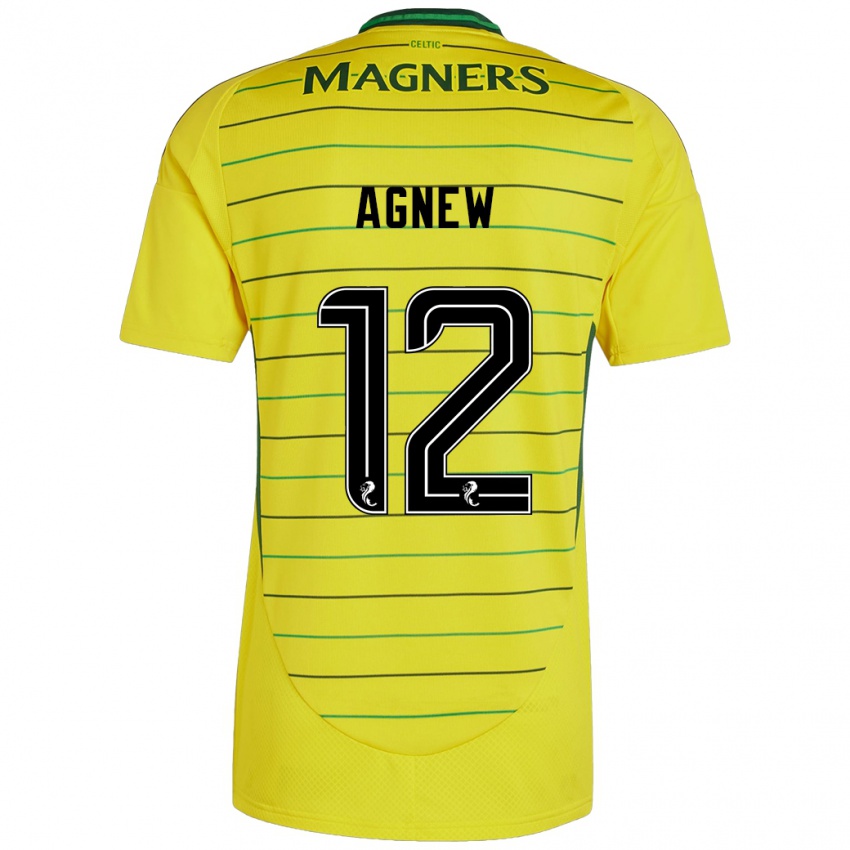 Kinderen Murphy Agnew #12 Geel Uitshirt Uittenue 2024/25 T-Shirt België