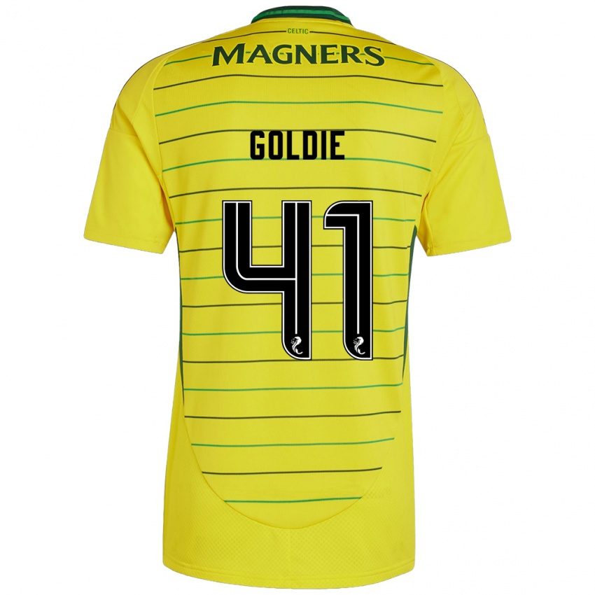 Kinderen Clare Goldie #41 Geel Uitshirt Uittenue 2024/25 T-Shirt België