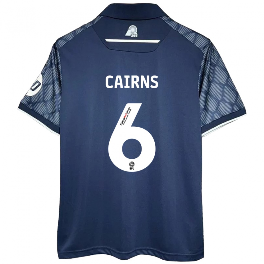 Kinderen Brooke Cairns #6 Zwart Uitshirt Uittenue 2024/25 T-Shirt België