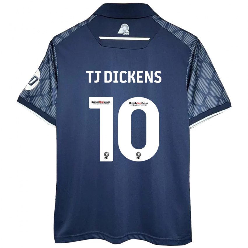 Enfant Maillot Tonicha Tj Dickens #10 Noir Tenues Extérieur 2024/25 T-Shirt Belgique