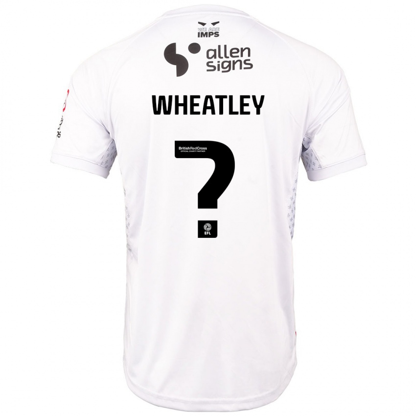 Kinderen Kyrell Wheatley #0 Rood Wit Uitshirt Uittenue 2024/25 T-Shirt België