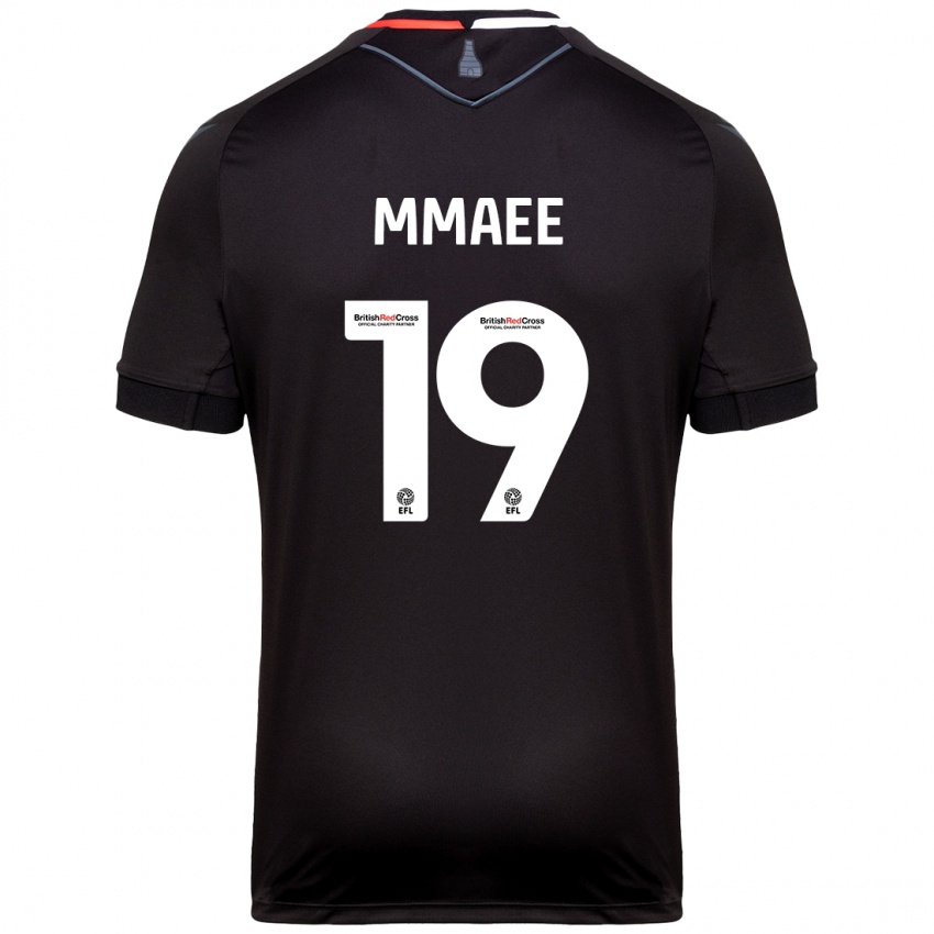 Kinderen Ryan Mmaee #19 Zwart Uitshirt Uittenue 2024/25 T-Shirt België