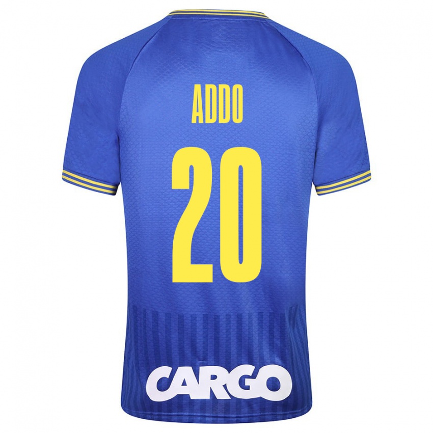 Kinderen Henry Addo #20 Wit Uitshirt Uittenue 2024/25 T-Shirt België