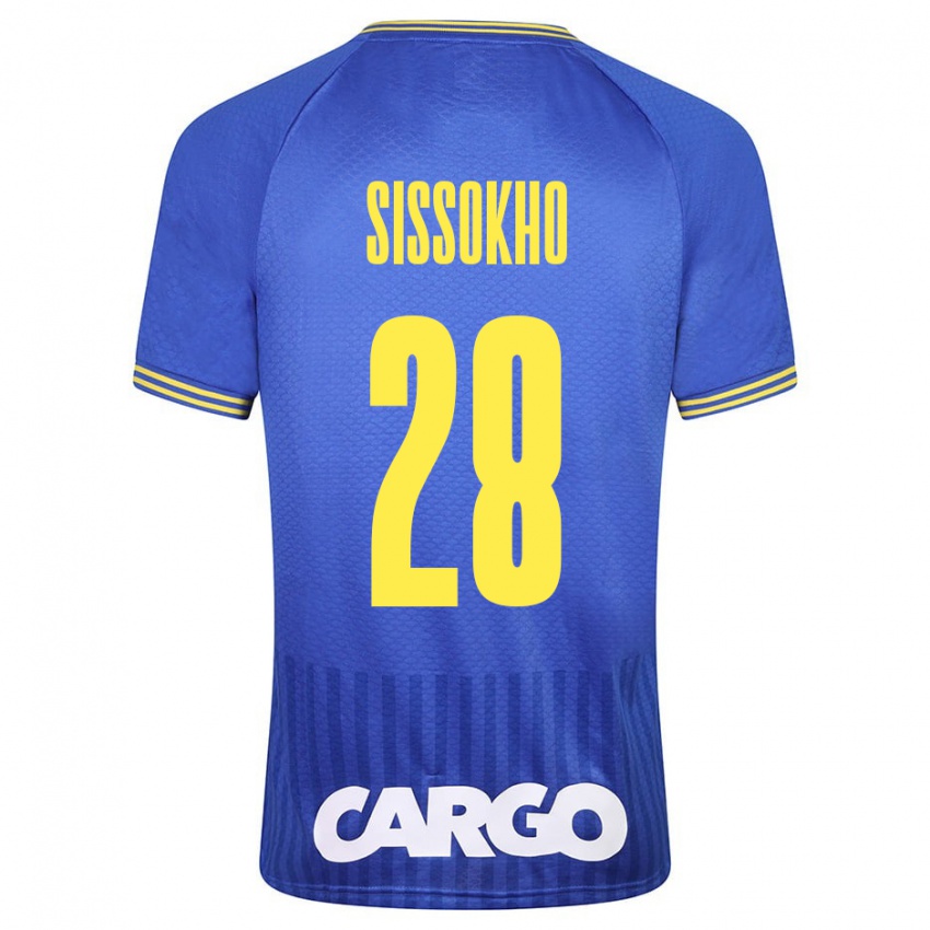 Kinderen Issouf Sissokho #28 Wit Uitshirt Uittenue 2024/25 T-Shirt België