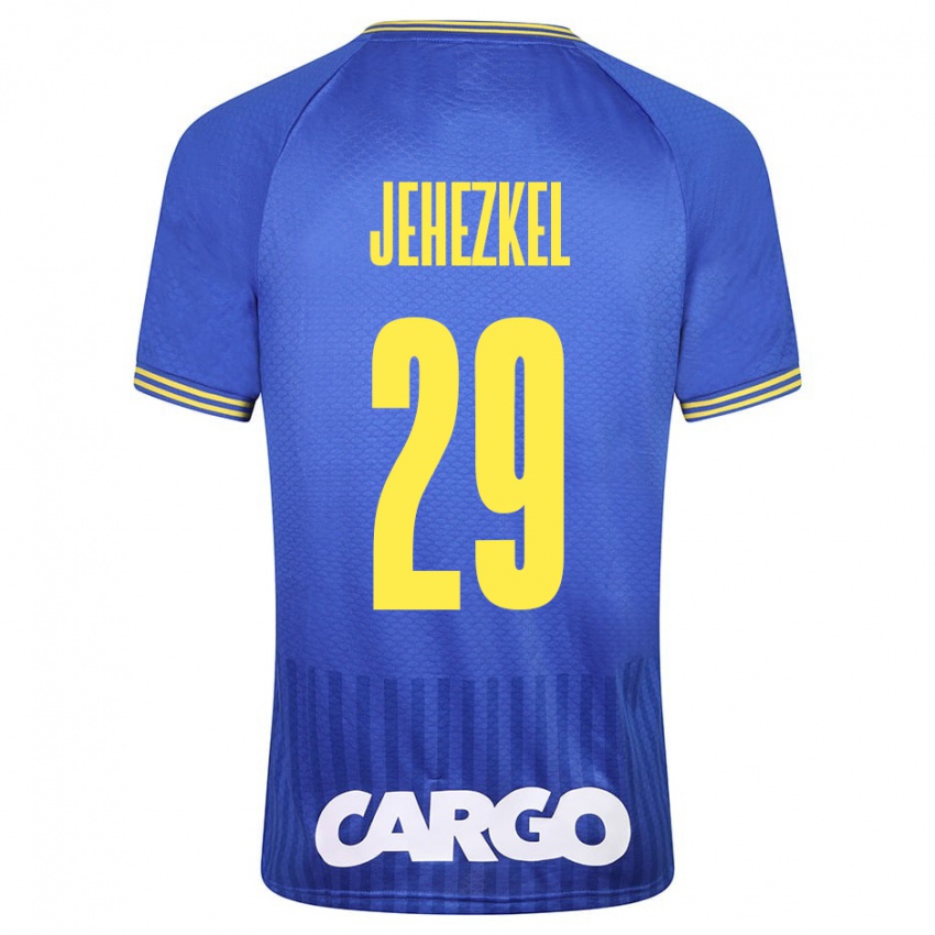 Kinderen Sagiv Jehezkel #29 Wit Uitshirt Uittenue 2024/25 T-Shirt België