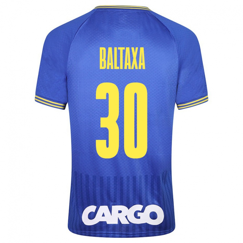 Kinderen Matan Baltaxa #30 Wit Uitshirt Uittenue 2024/25 T-Shirt België