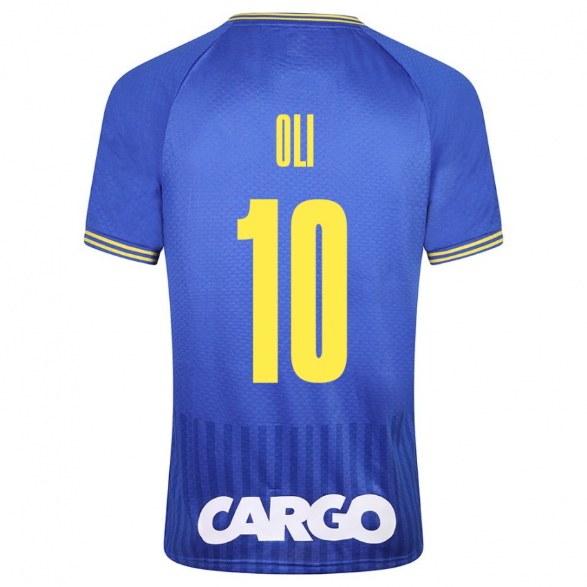 Enfant Maillot Ido Oli #10 Blanc Tenues Extérieur 2024/25 T-Shirt Belgique