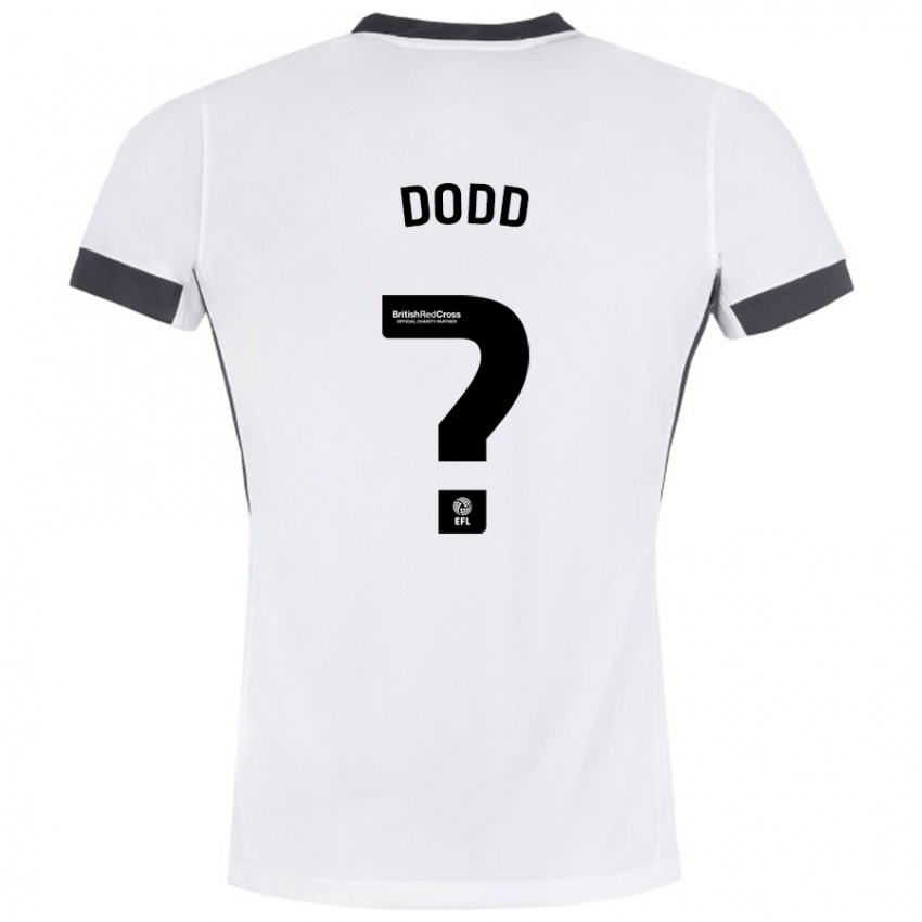 Kinderen Taylor Dodd #0 Wit Zwart Uitshirt Uittenue 2024/25 T-Shirt België