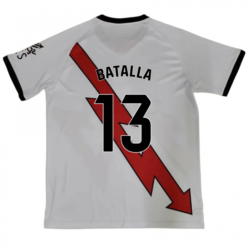 Kinderen Augusto Batalla #13 Rood Uitshirt Uittenue 2024/25 T-Shirt België