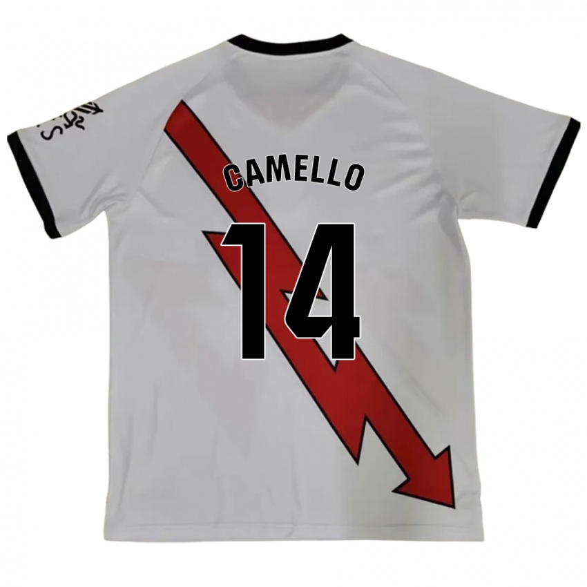 Kinderen Sergio Camello #14 Rood Uitshirt Uittenue 2024/25 T-Shirt België