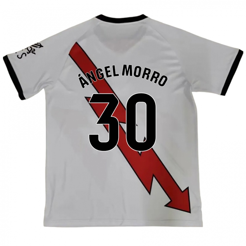 Kinderen Miguel Ángel Morro #30 Rood Uitshirt Uittenue 2024/25 T-Shirt België