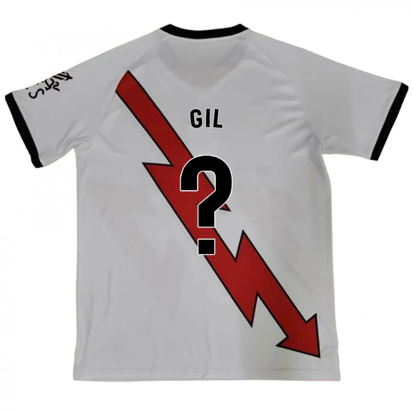 Kinderen Juanpe Gil #0 Rood Uitshirt Uittenue 2024/25 T-Shirt België