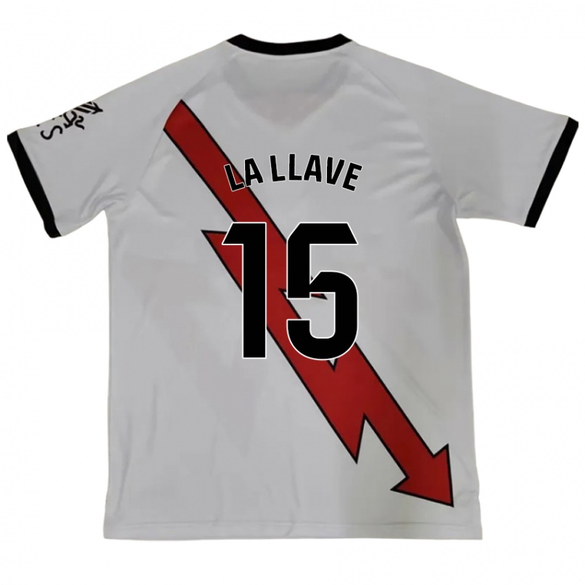 Kinderen Kevin De La Llave #15 Rood Uitshirt Uittenue 2024/25 T-Shirt België