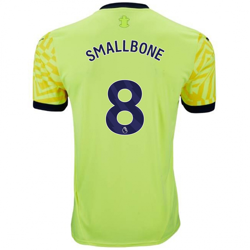 Enfant Maillot Will Smallbone #8 Jaune Tenues Extérieur 2024/25 T-Shirt Belgique