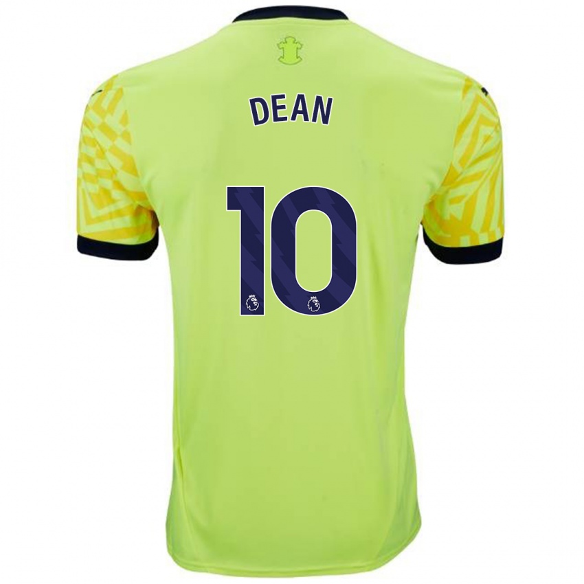 Enfant Maillot Rianna Dean #10 Jaune Tenues Extérieur 2024/25 T-Shirt Belgique