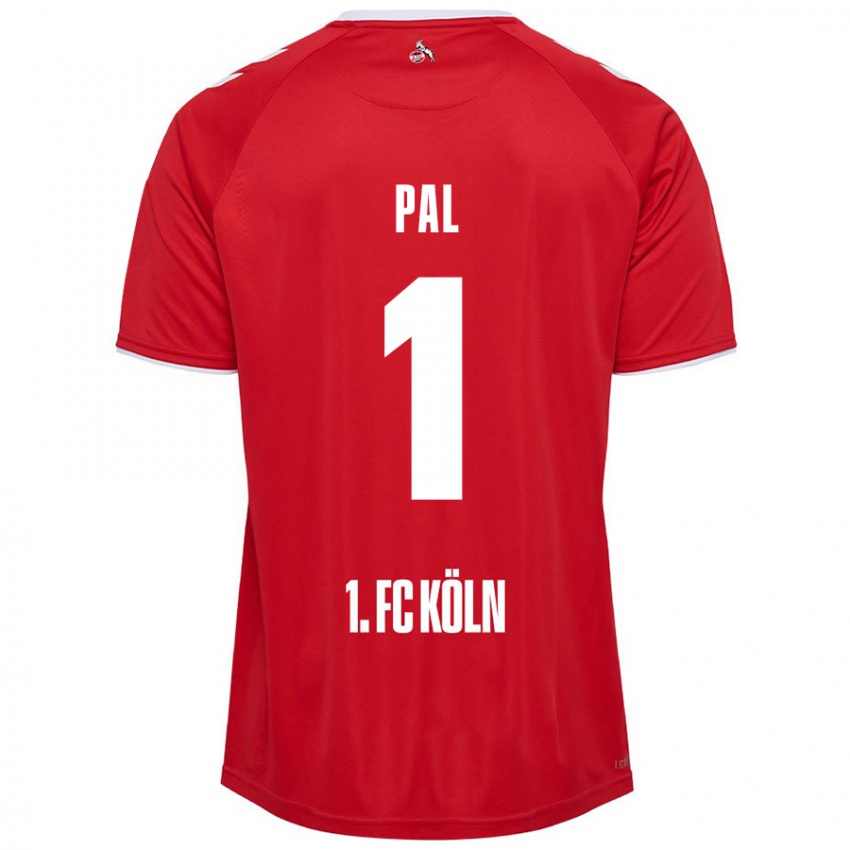 Enfant Maillot Jasmin Pal #1 Rouge Blanc Tenues Extérieur 2024/25 T-Shirt Belgique