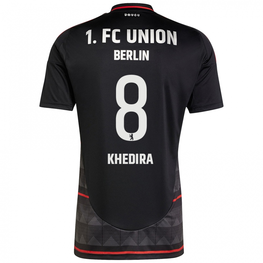 Kinder Rani Khedira #8 Schwarz Auswärtstrikot Trikot 2024/25 T-Shirt Belgien