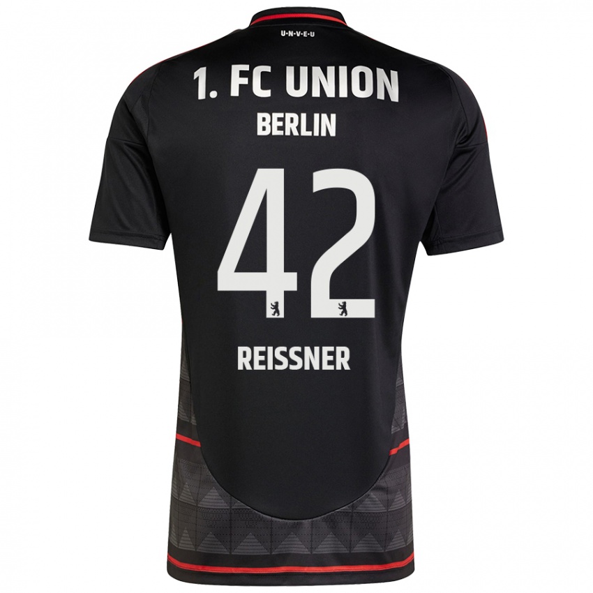 Kinder Naika Reissner #42 Schwarz Auswärtstrikot Trikot 2024/25 T-Shirt Belgien