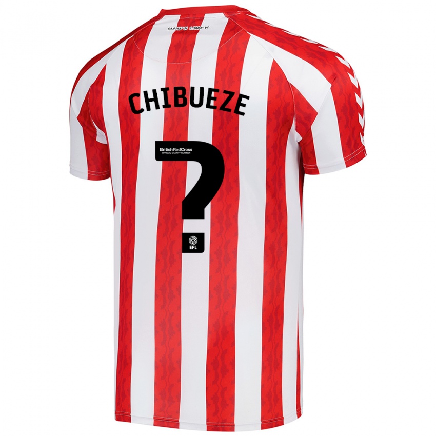 Heren Kelechi Chibueze #0 Rood Wit Thuisshirt Thuistenue 2024/25 T-Shirt België