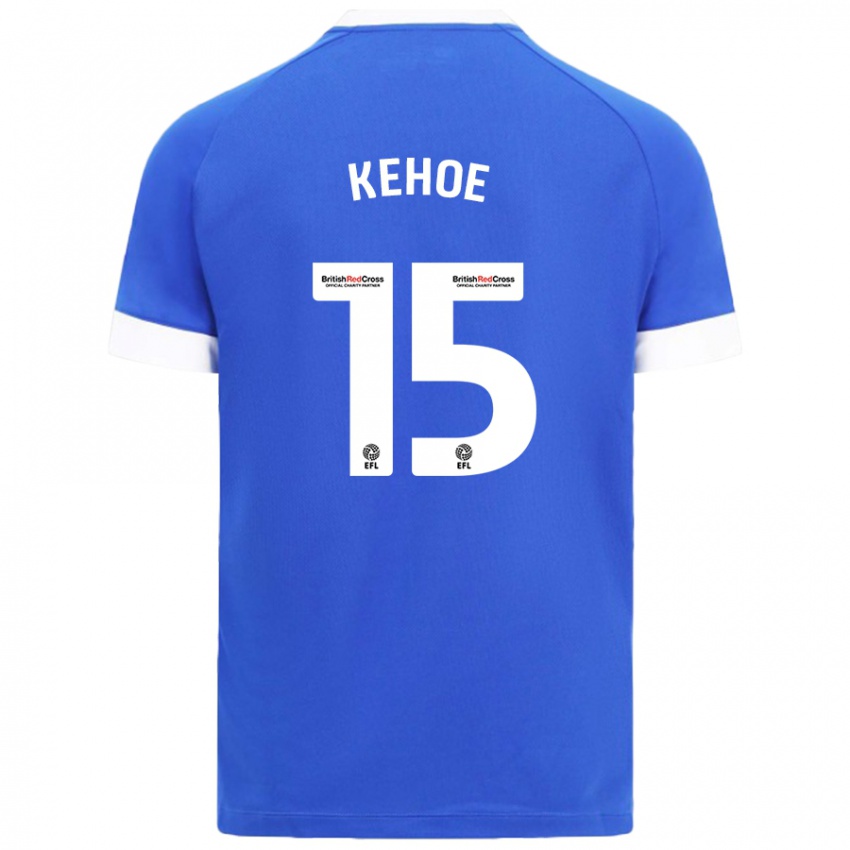 Heren Molly Kehoe #15 Hemelsblauw Thuisshirt Thuistenue 2024/25 T-Shirt België