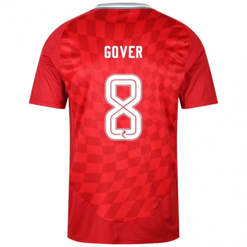 Heren Chloe Gover #8 Rood Thuisshirt Thuistenue 2024/25 T-Shirt België