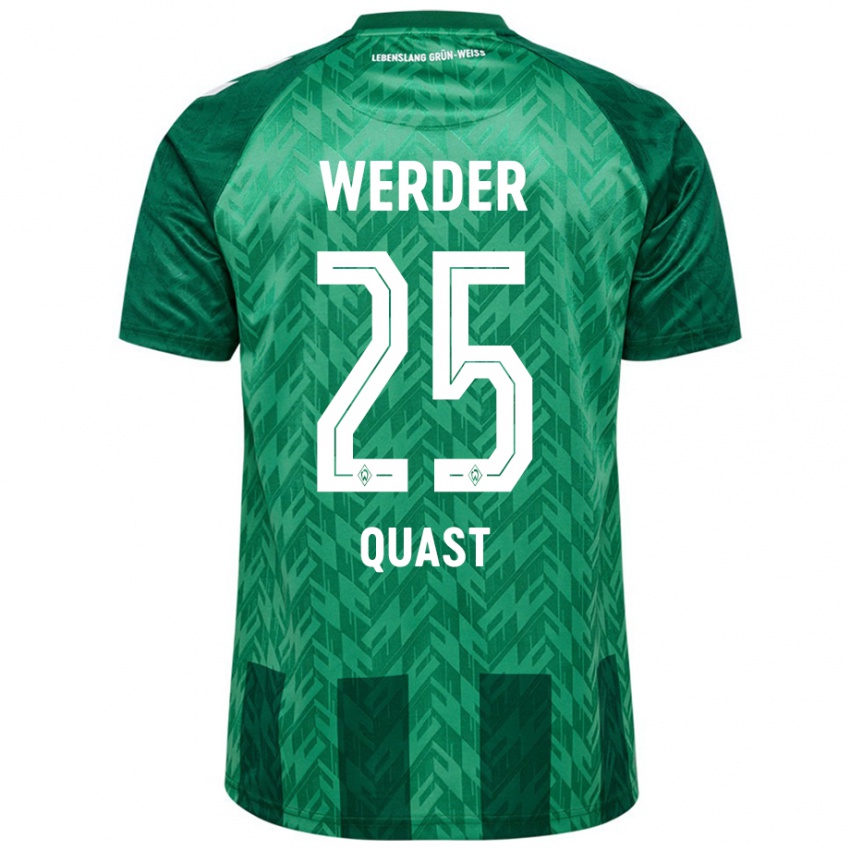 Heren Sönke Quast #25 Groen Thuisshirt Thuistenue 2024/25 T-Shirt België