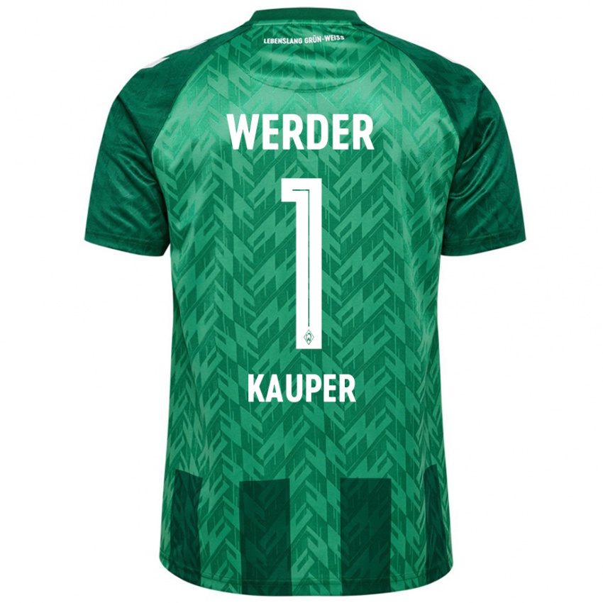 Heren Ben Käuper #1 Groen Thuisshirt Thuistenue 2024/25 T-Shirt België