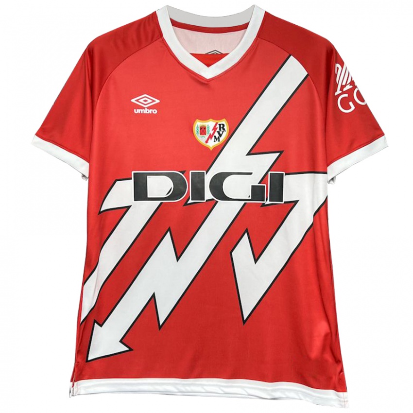 Heren Ariadna Rovirola Moreno #5 Wit Rood Thuisshirt Thuistenue 2024/25 T-Shirt België