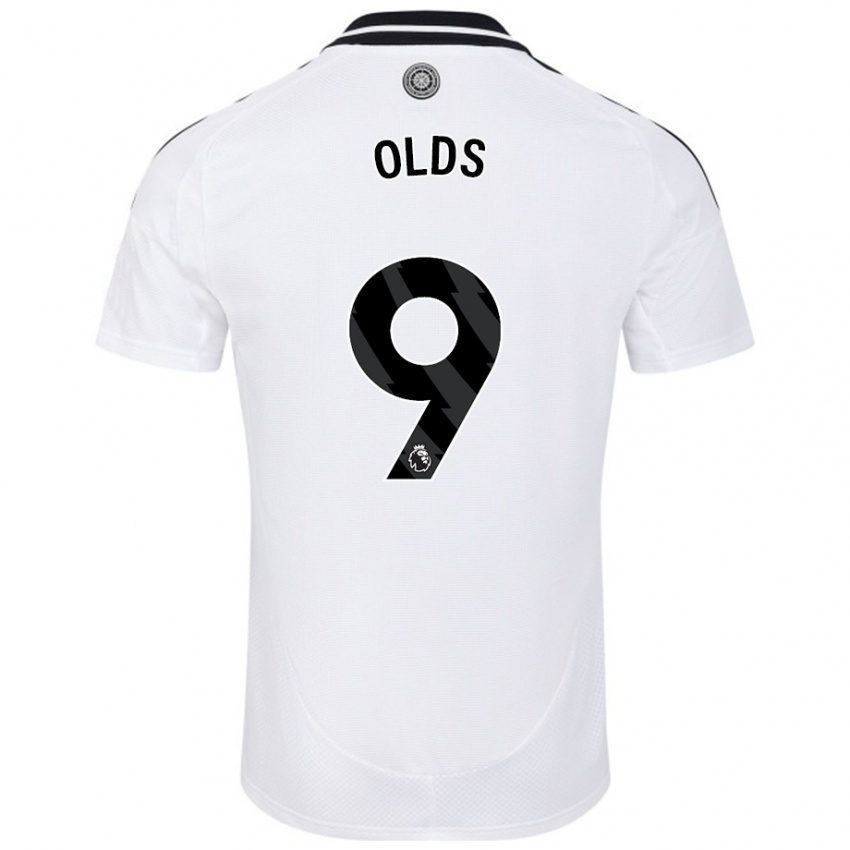 Heren Ellie Olds #9 Wit Thuisshirt Thuistenue 2024/25 T-Shirt België