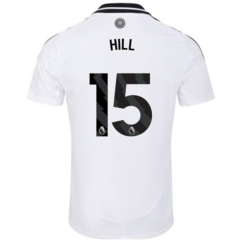 Heren Anisha Hill #15 Wit Thuisshirt Thuistenue 2024/25 T-Shirt België