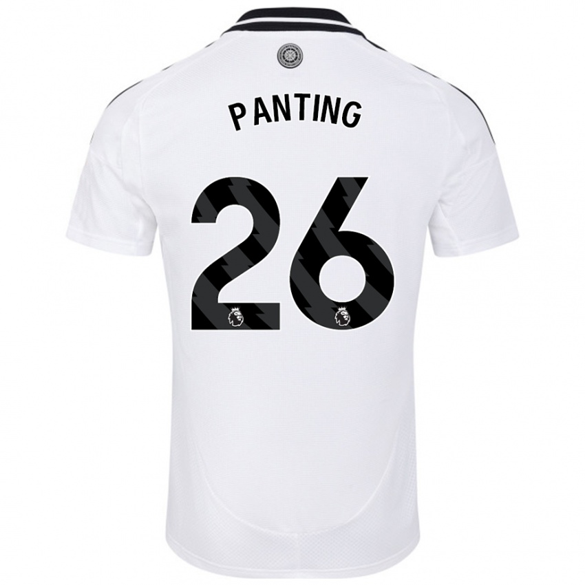 Heren Rachel Panting #26 Wit Thuisshirt Thuistenue 2024/25 T-Shirt België