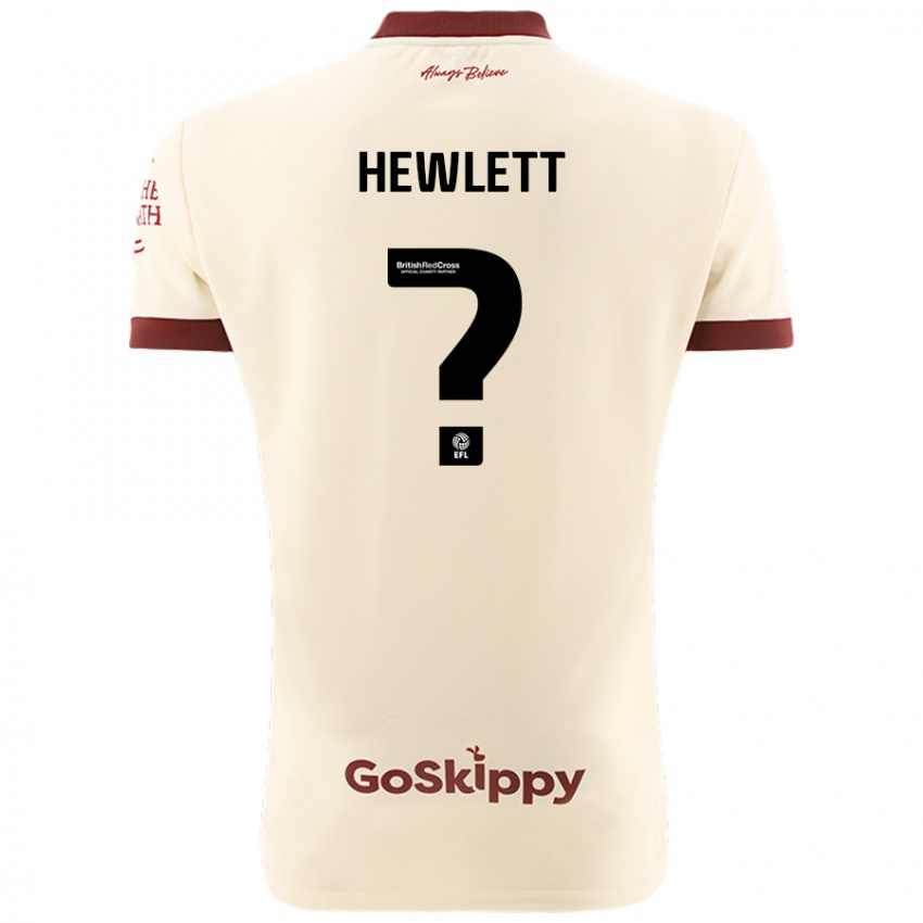 Heren Callum Hewlett #0 Crèmewit Uitshirt Uittenue 2024/25 T-Shirt België