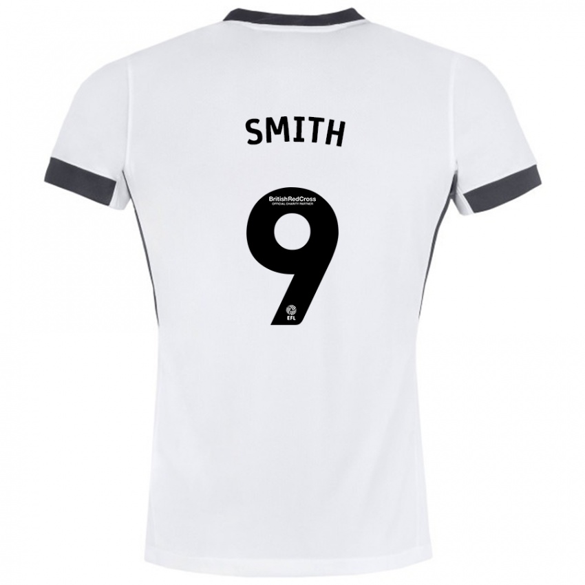 Heren Libby Smith #9 Wit Zwart Uitshirt Uittenue 2024/25 T-Shirt België