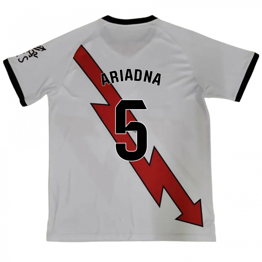 Heren Ariadna Rovirola Moreno #5 Rood Uitshirt Uittenue 2024/25 T-Shirt België