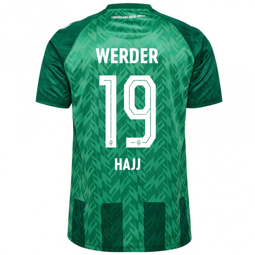 Dames Hassan Hajj #19 Groen Thuisshirt Thuistenue 2024/25 T-Shirt België