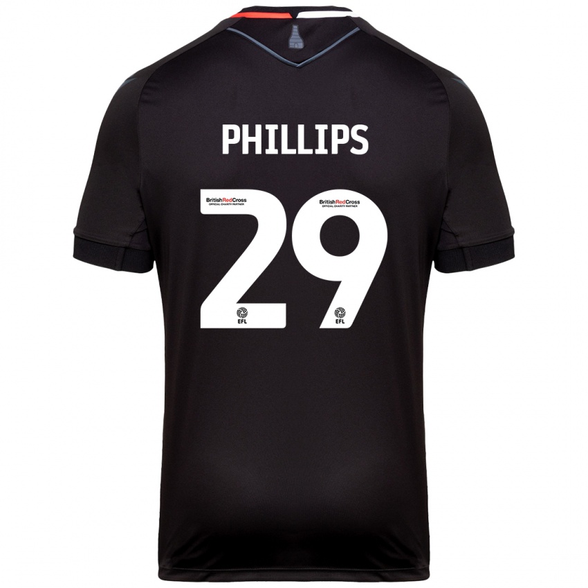 Damen D'margio Wright-Phillips #29 Schwarz Auswärtstrikot Trikot 2024/25 T-Shirt Belgien