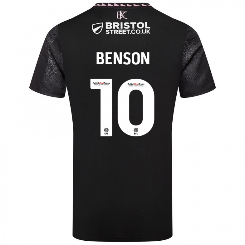 Dames Benson Manuel #10 Zwart Uitshirt Uittenue 2024/25 T-Shirt België