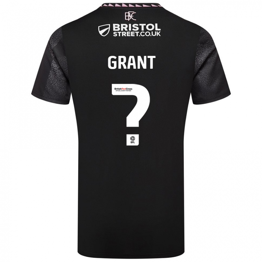 Dames Bradley Grant #0 Zwart Uitshirt Uittenue 2024/25 T-Shirt België