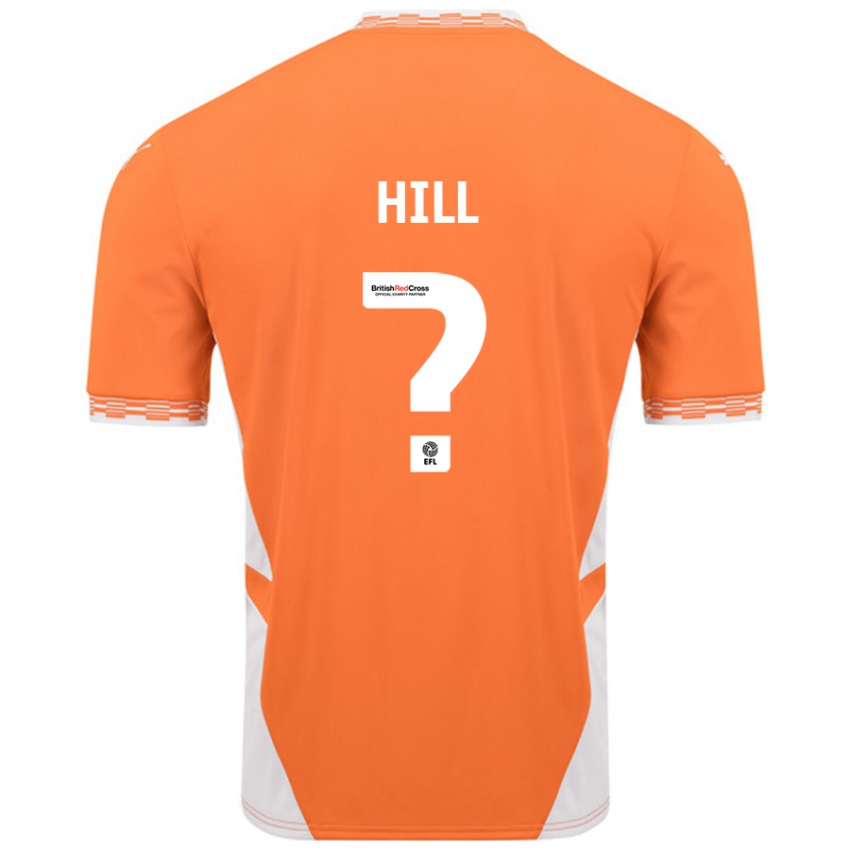 Kinderen Tyler Hill #0 Oranje Wit Thuisshirt Thuistenue 2024/25 T-Shirt België