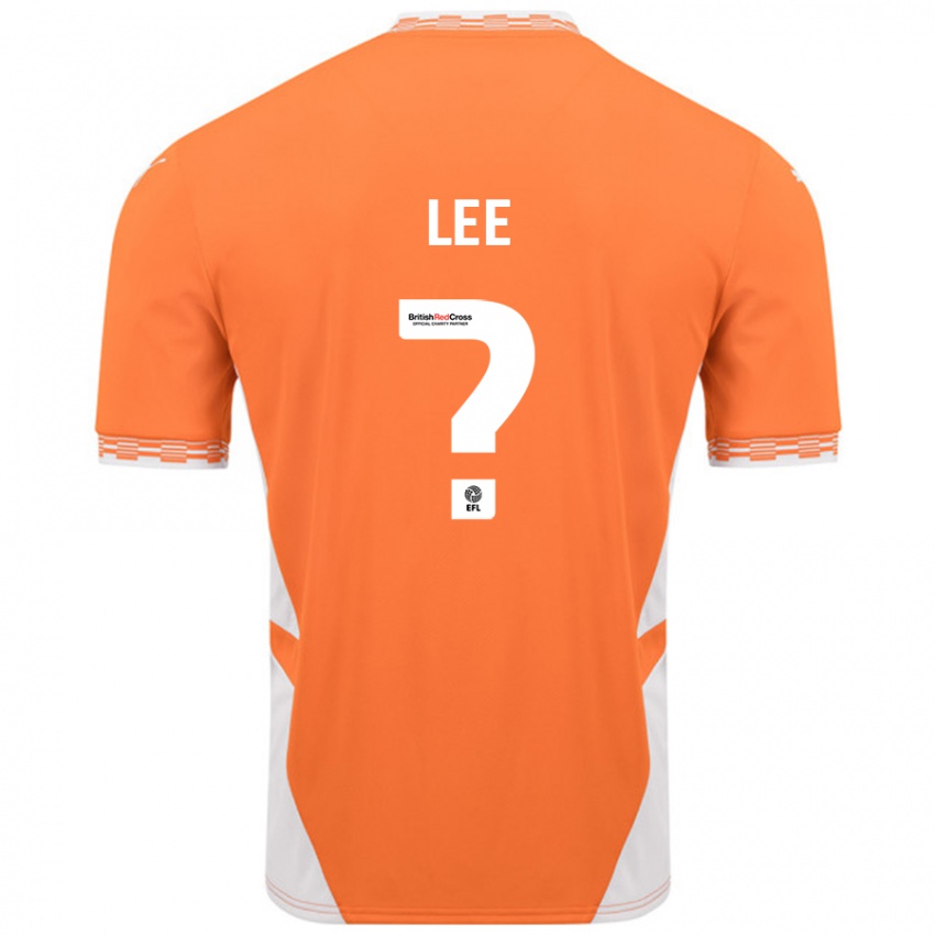 Kinderen Samantha Lee #0 Oranje Wit Thuisshirt Thuistenue 2024/25 T-Shirt België