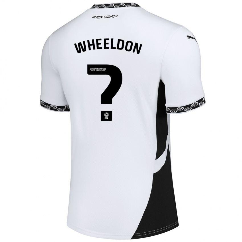 Kinderen Lennon Wheeldon #0 Wit Zwart Thuisshirt Thuistenue 2024/25 T-Shirt België