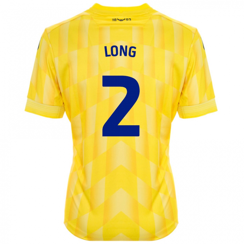 Kinderen Sam Long #2 Geel Thuisshirt Thuistenue 2024/25 T-Shirt België